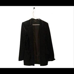 For love and lemons blazer with gold beads